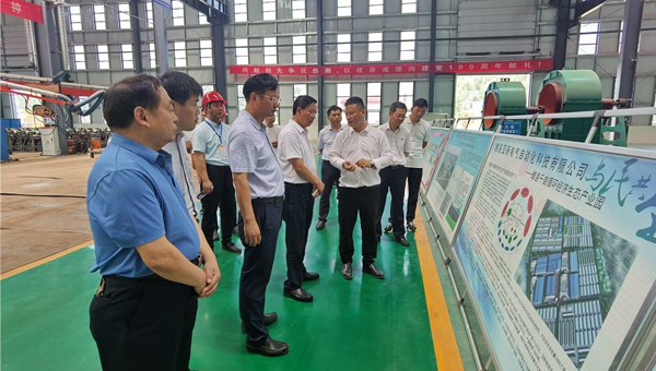 市委常委、宣傳部長王全周深入亞新公司調(diào)研安全生產(chǎn)工作